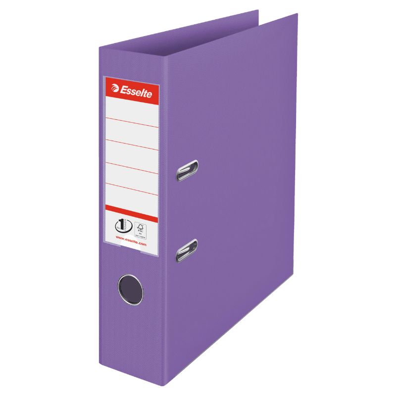 Segregator A4/75  Esselte Colour"Breeze PP lawendowy 628432